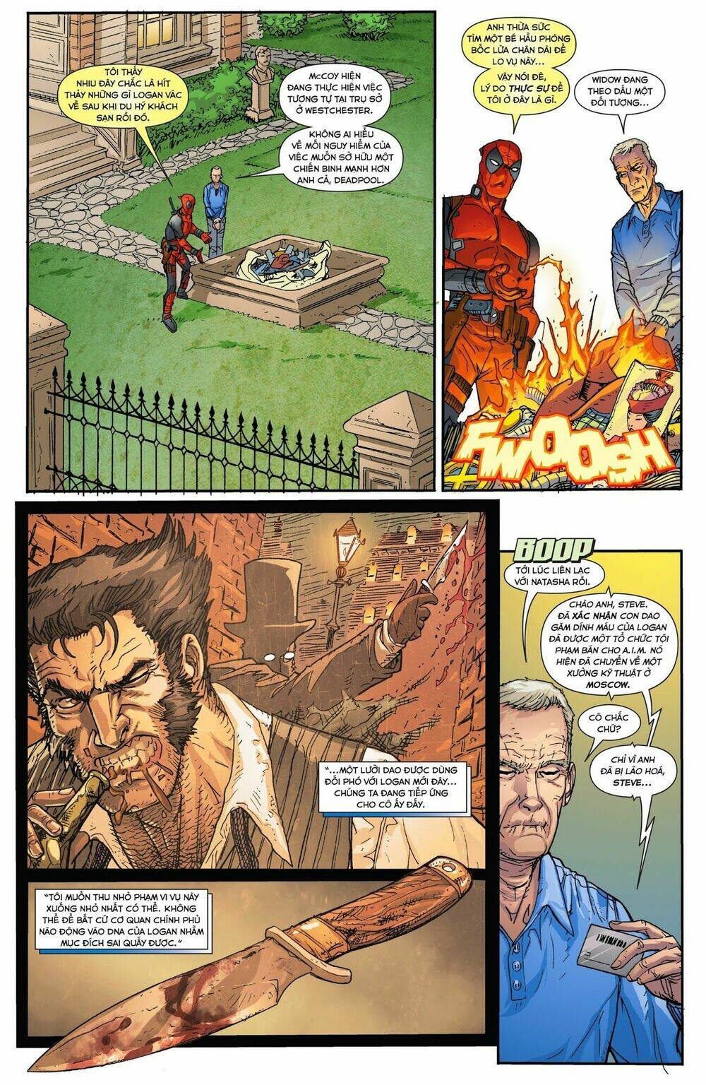 Death of Wolverine - Deadpool &amp; Captain America [One Shot] - Chapter 1 - Page 5