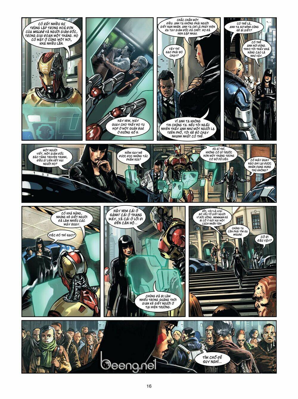 Người Cơ Giới - Androids Chapter 1 - Trang 13