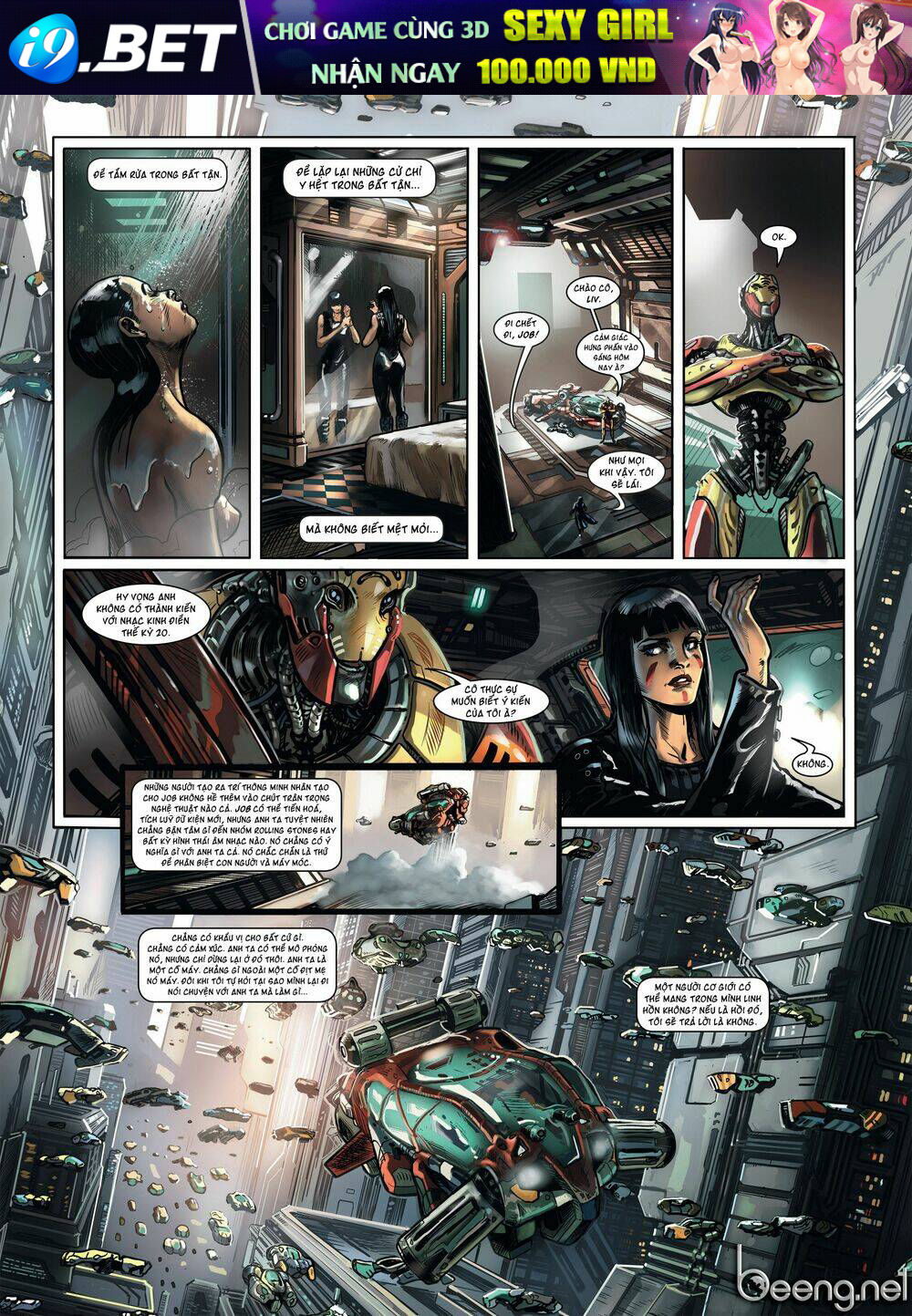 Người Cơ Giới - Androids Chapter 1 - Trang 6