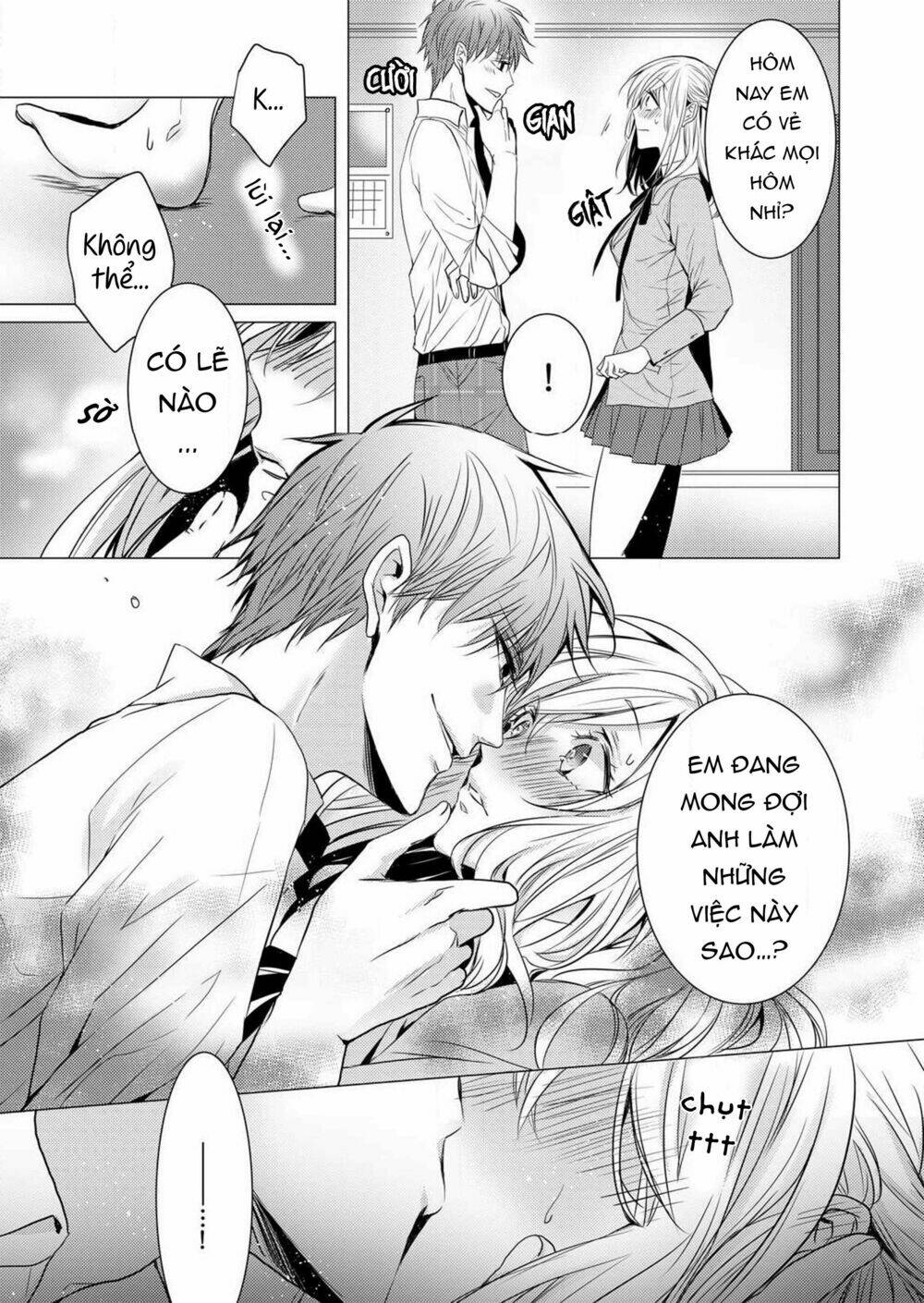 Tôi Bị Thầy Thấy Mất Lần Đầu Rồi!? - Chapter 1 - Page 14