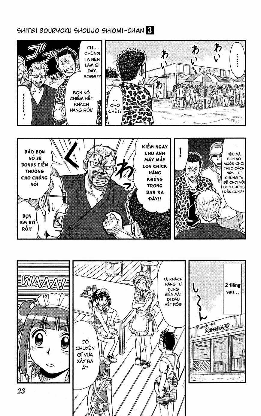 Shitei Bouryoku Shoujo Shiomi-chan - Chapter 12 - Page 21