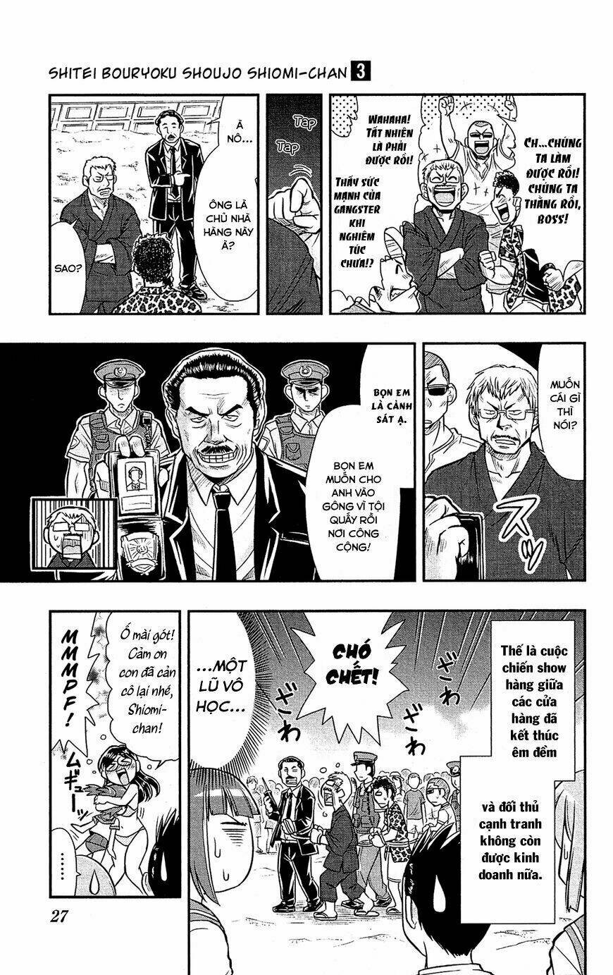 Shitei Bouryoku Shoujo Shiomi-chan - Chapter 12 - Page 25