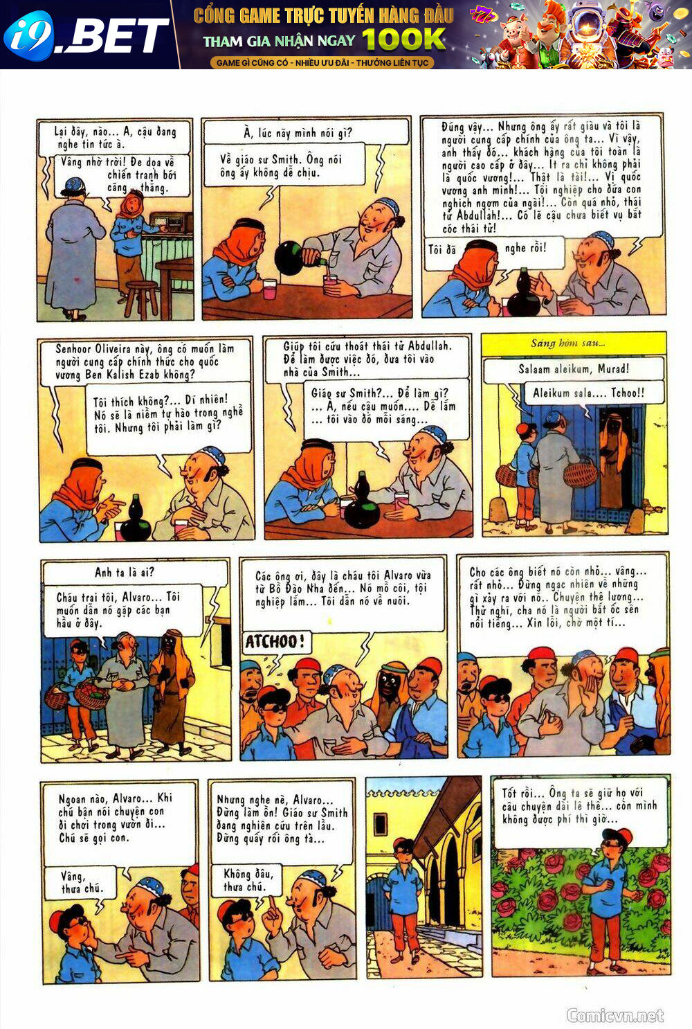 Những cuộc phiêu lưu của Tintin - Chapter 2 - Page 12