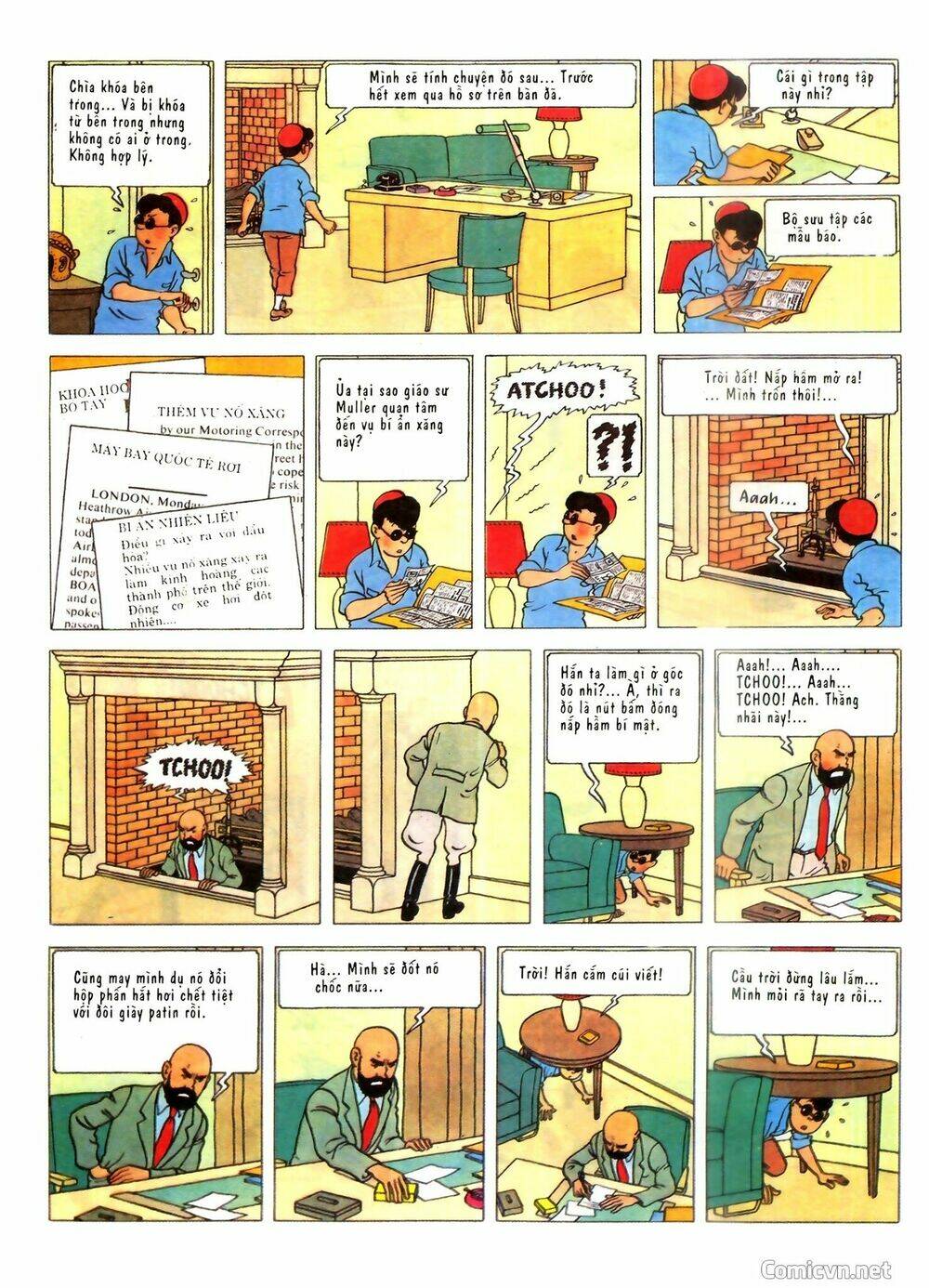 Những cuộc phiêu lưu của Tintin - Chapter 2 - Page 14