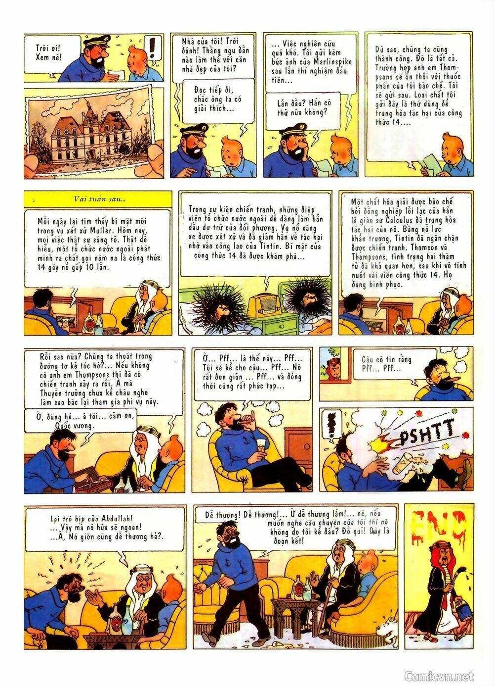 Những cuộc phiêu lưu của Tintin - Chapter 2 - Page 31