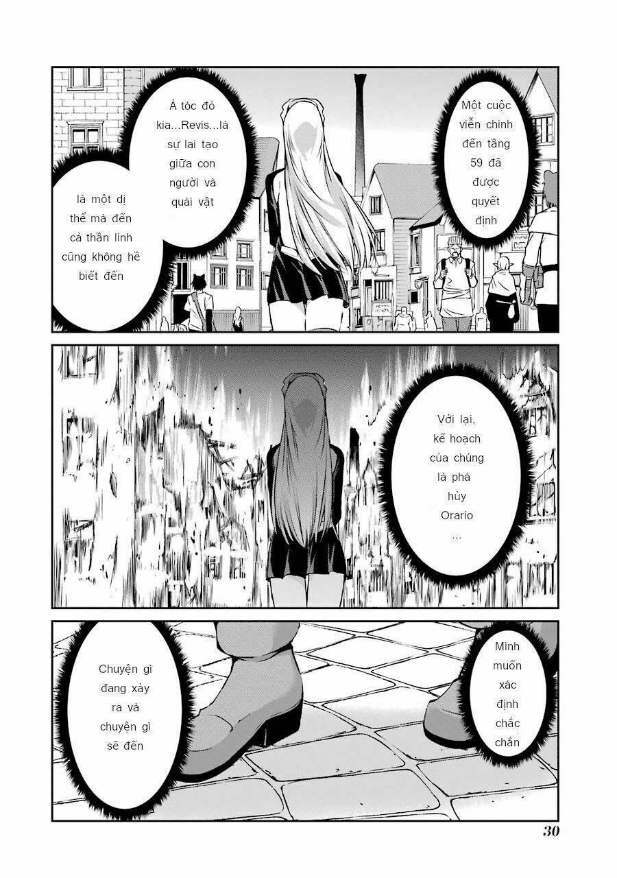 Dungeon ni Deai wo Motomeru no wa Machigatte Iru Darou ka Gaiden - Sword Oratoria - Chapter 29 - Page 28