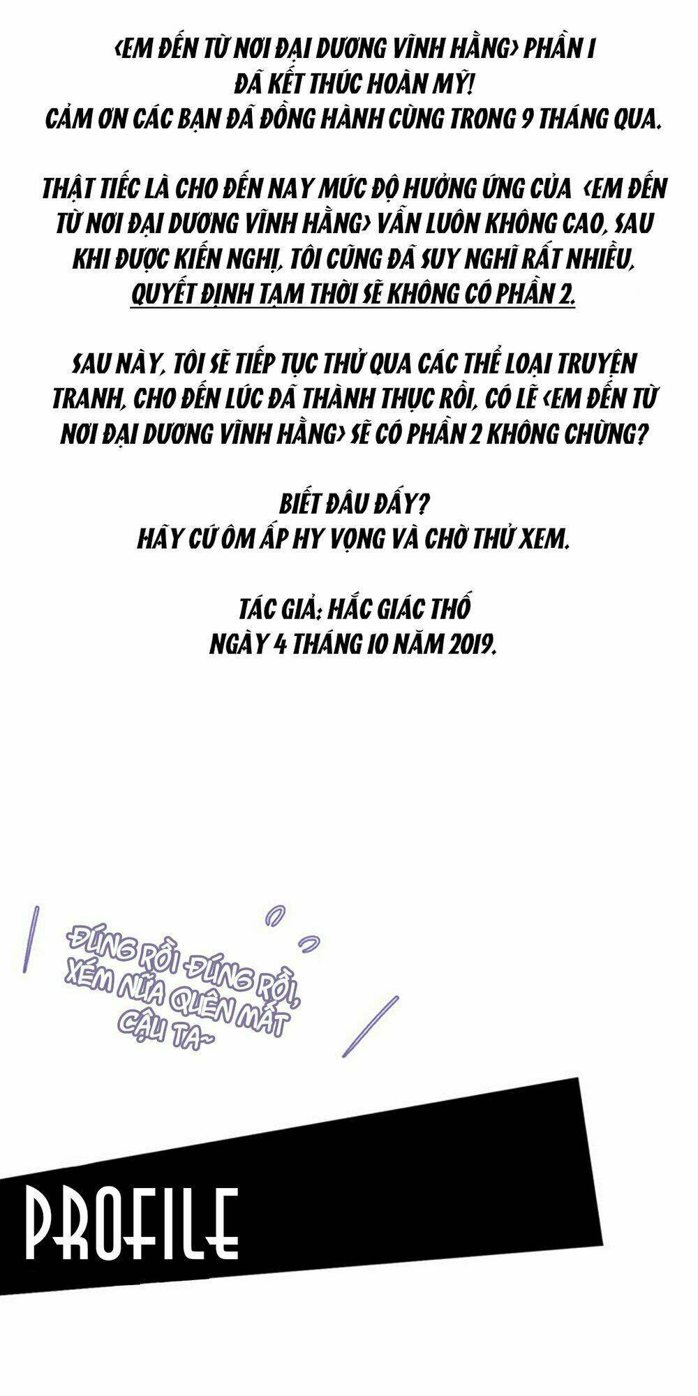 Em Đến Từ Nơi Đại Dương Vĩnh Hằng - Chapter 32 - Page 43