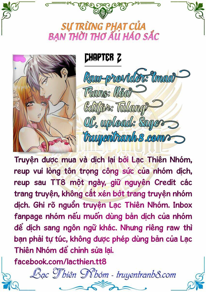 Sự Trừng Phạt Của Bạn Thời Thơ Ấu Háo Sắc - Chapter 2 - Page 3