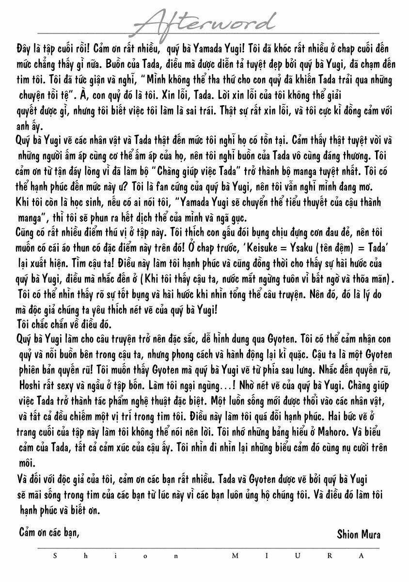 Chàng giúp việc Tada - Chapter 22 - Page 53