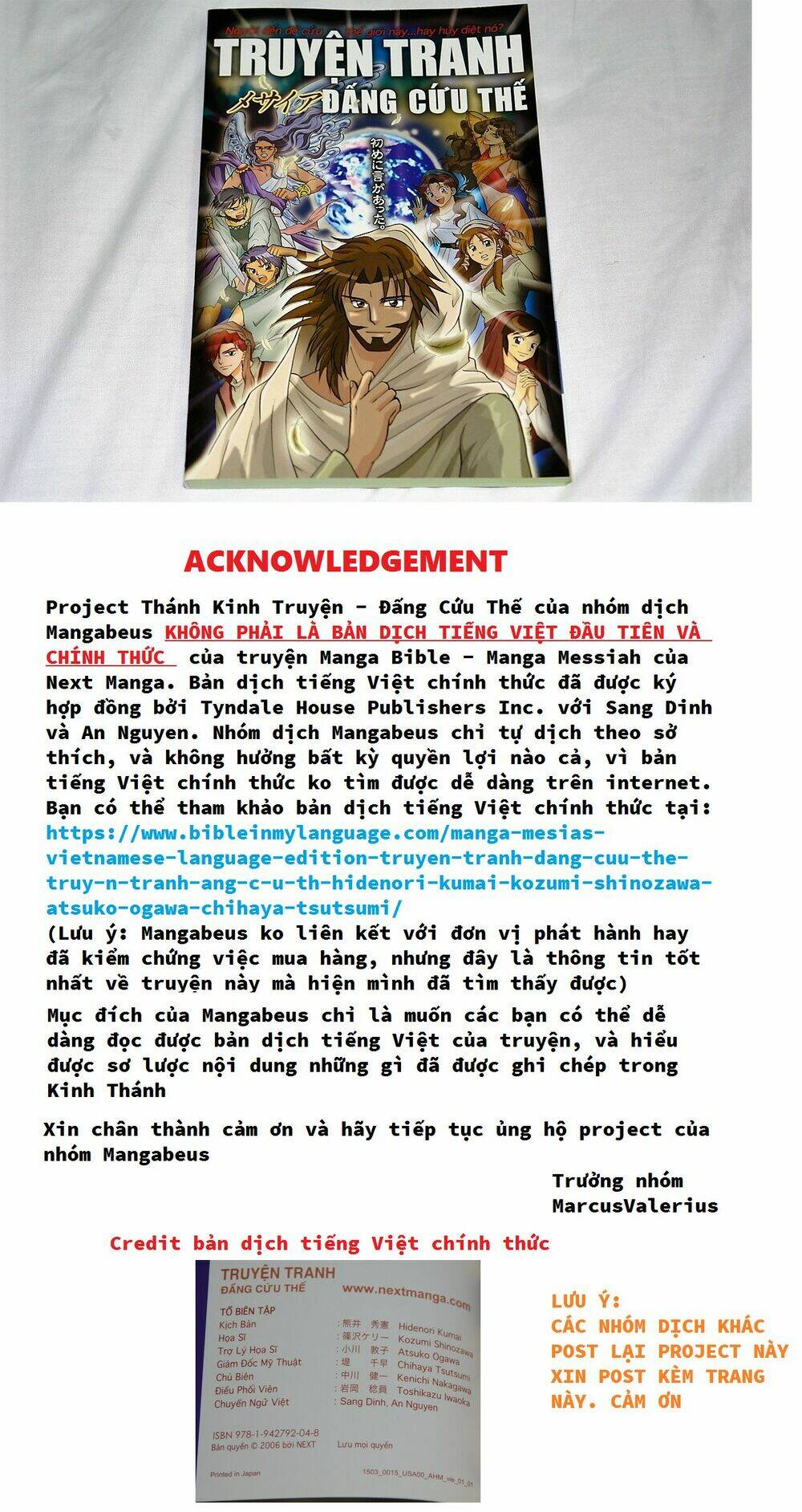 Thánh Kinh Truyện - Đấng Cứu Thế - Chapter 12 - Page 18