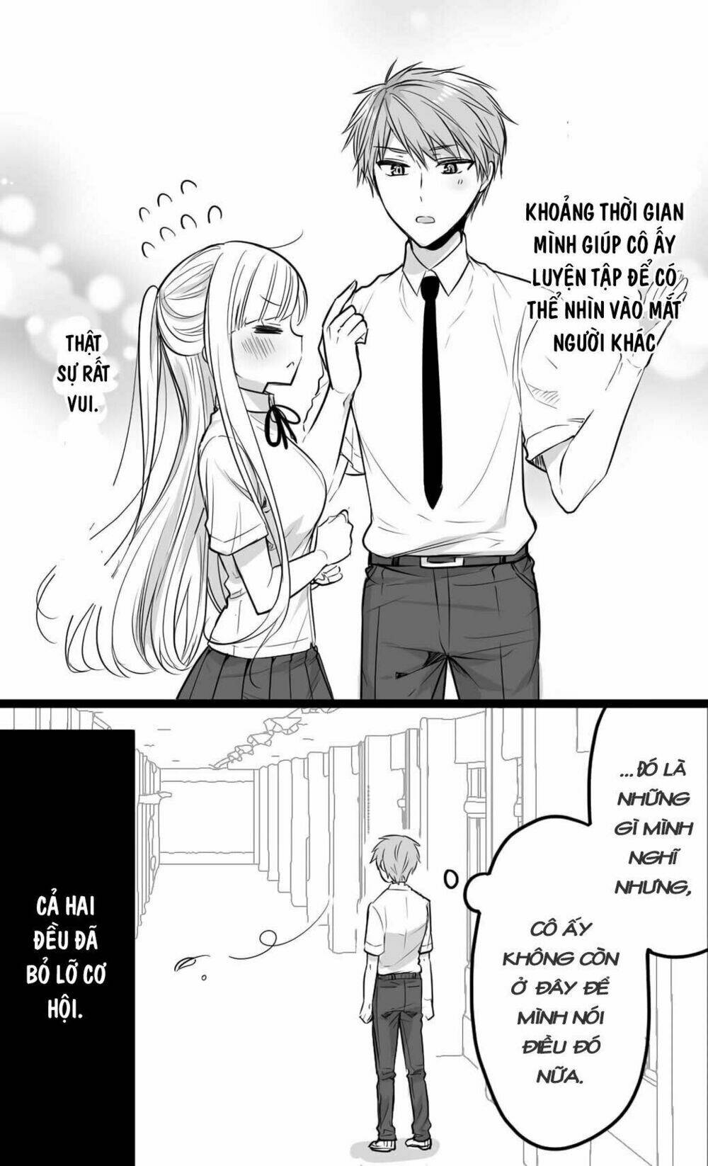 Mình không nhìn vào mắt cậu được! - Chapter 2 - Page 3