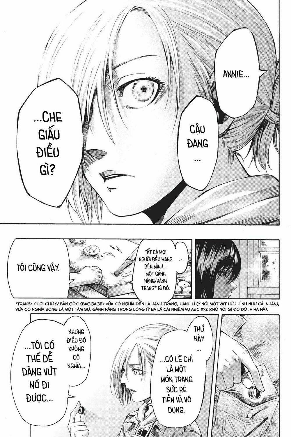 Tấn Công Người Khổng Lồ: Những cô gái mất tích - Chapter 10 - Page 21