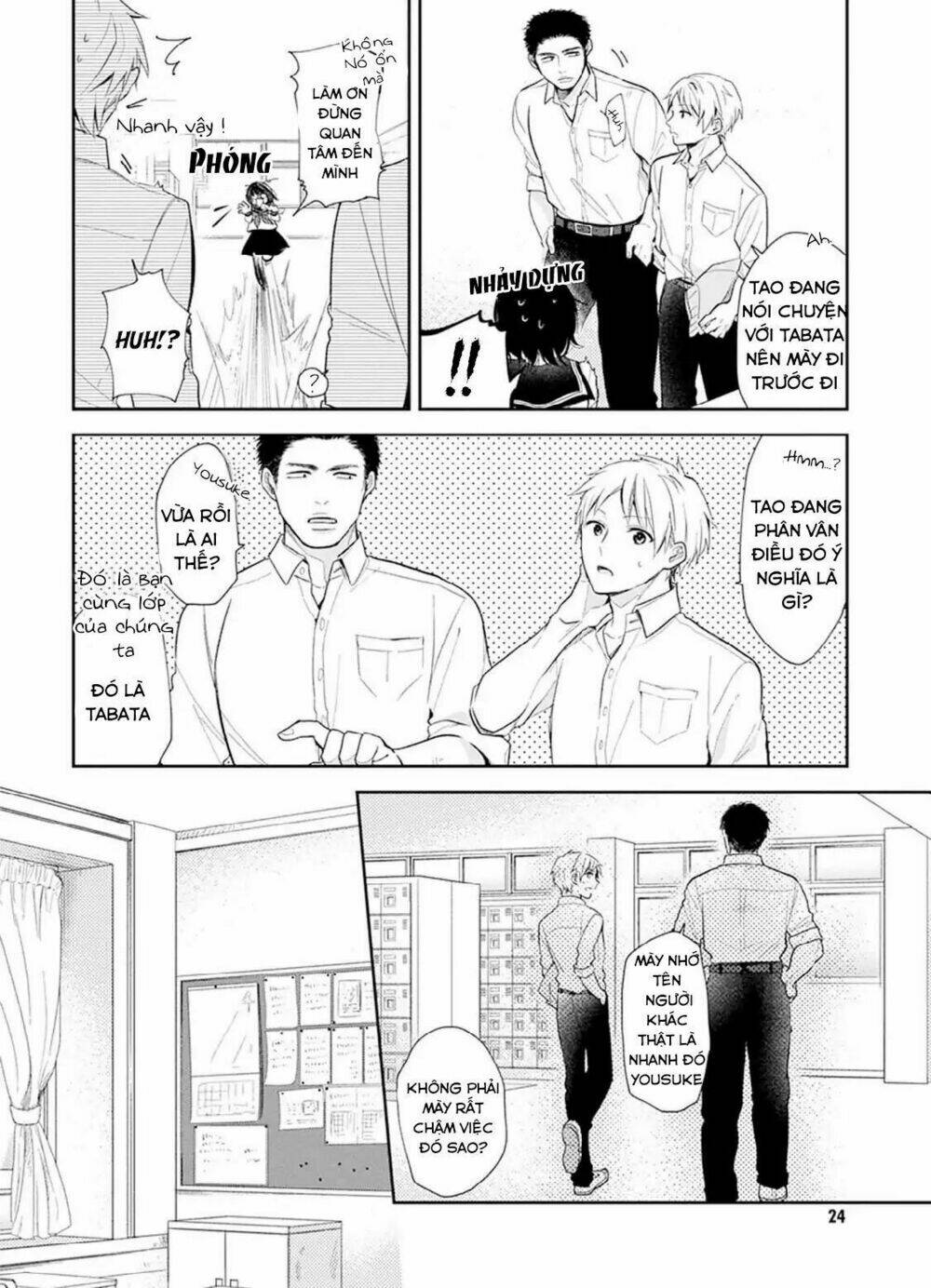 Cô gái xấu xí và hoa - Chapter 1 - Page 24