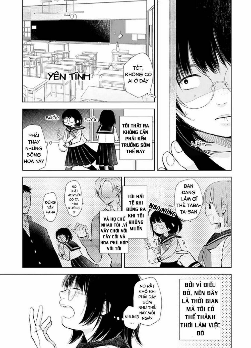 Cô gái xấu xí và hoa - Chapter 1 - Page 7