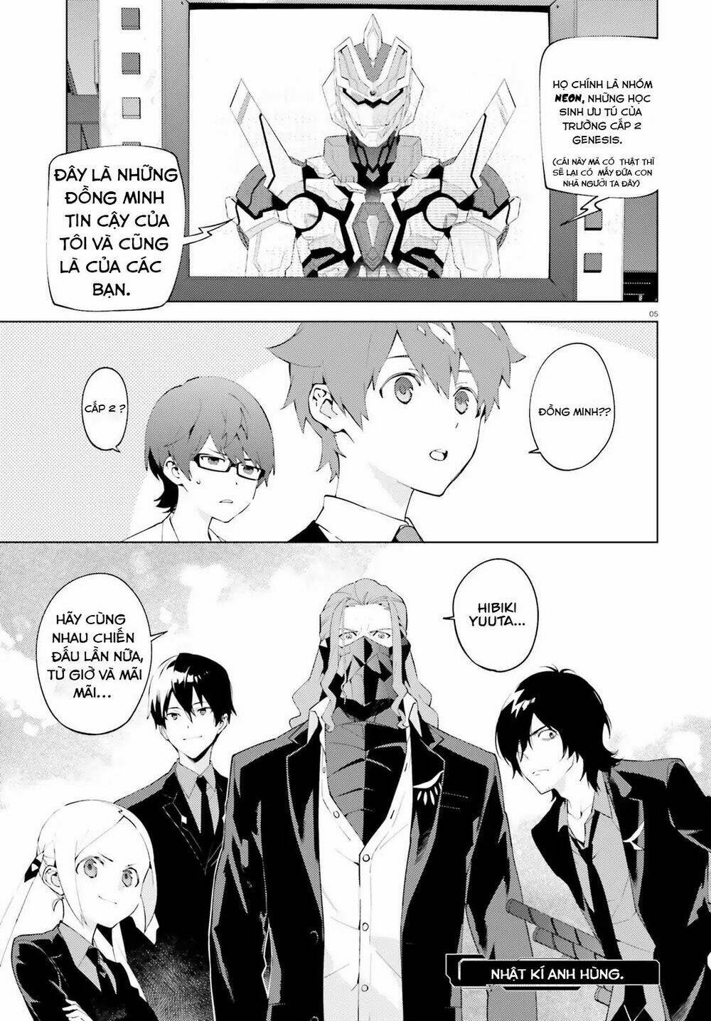 Ssss.gridman: Neon Genesis Junior High School Students Diary - Chapter 1 - Page 3
