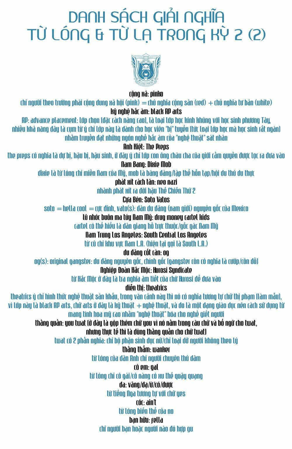 Lớp Học Sát Nhân - Chapter 2 - Page 6