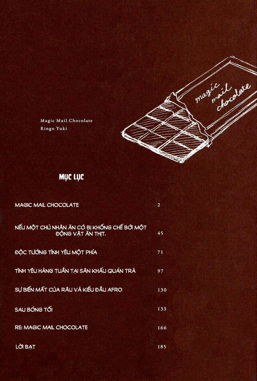 Magic mail chocolate - Chapter 1 - Page 3