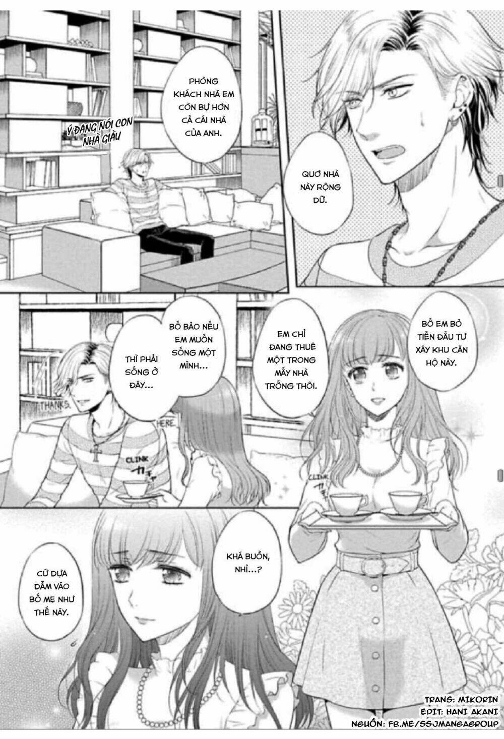 Potchari kanojo to suitsu kareshi anata to toro ama sekusasaizu - Chapter 4 - Page 4
