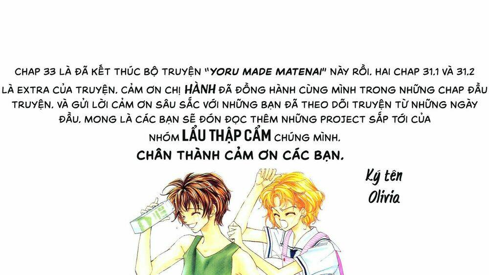 Yoru Made Matenai - Chapter 33.2 - Page 7