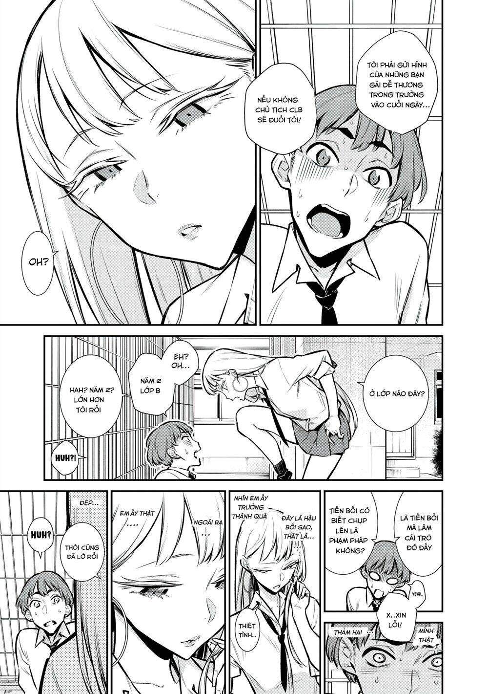 Just Flirting With a Cute Annoying Kouha - Chapter 1 - Page 3