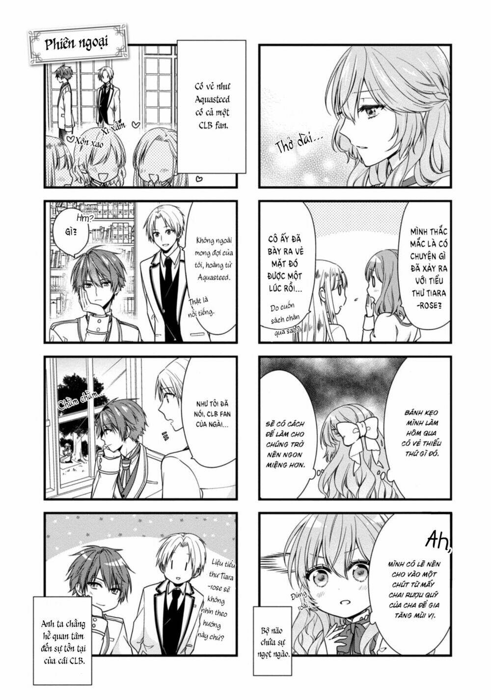 Akuyaku Reijou Wa Ringoku No Outaishi Ni Dekiai Sareru - Chapter 4.5 - Page 12