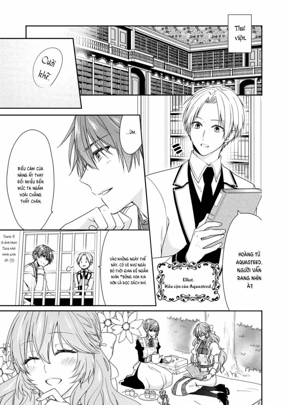 Akuyaku Reijou Wa Ringoku No Outaishi Ni Dekiai Sareru - Chapter 4.5 - Page 6