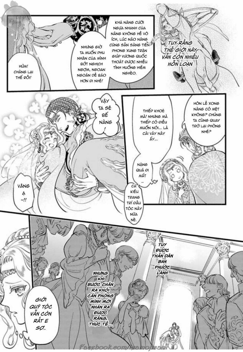 Mối tình lệch tuổi của chàng kị sĩ và nàng tiểu thư quý tộc - Chapter 5 - Page 5