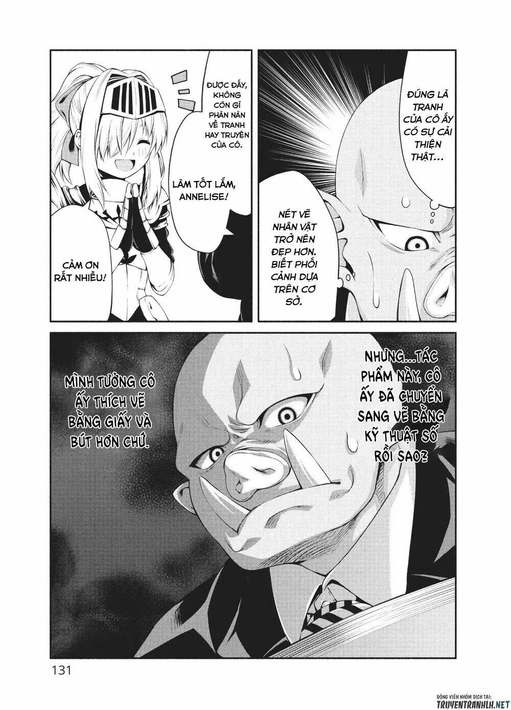 The Knight Cartoonist And Her Orc Editor - Chapter 5 - Page 19