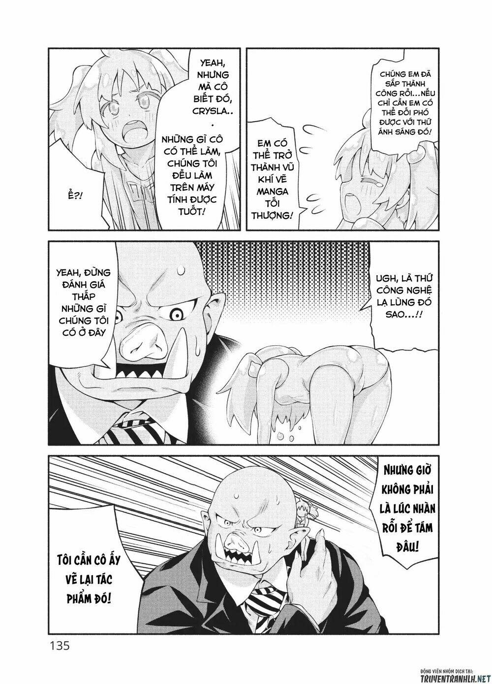 The Knight Cartoonist And Her Orc Editor - Chapter 5 - Page 23