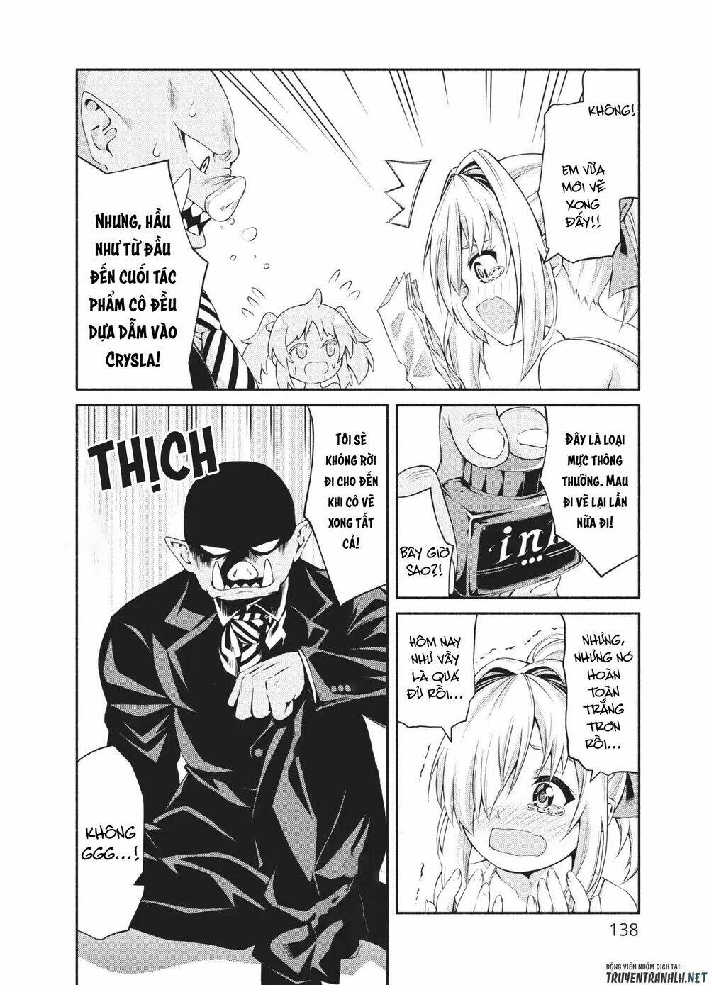 The Knight Cartoonist And Her Orc Editor - Chapter 5 - Page 26