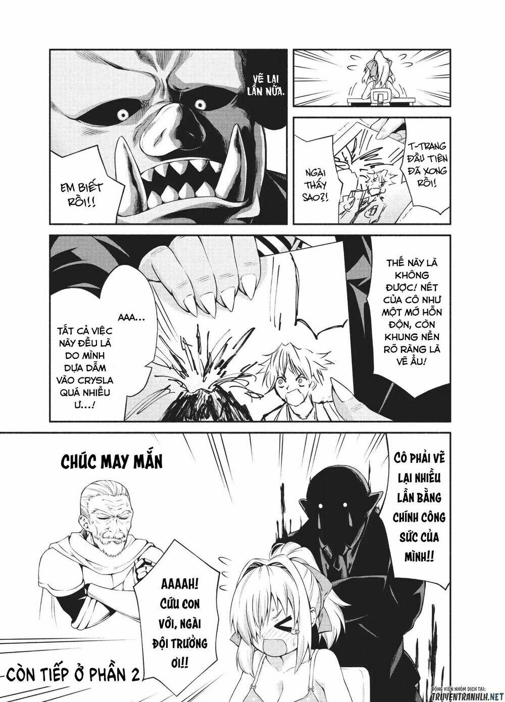 The Knight Cartoonist And Her Orc Editor - Chapter 5 - Page 27