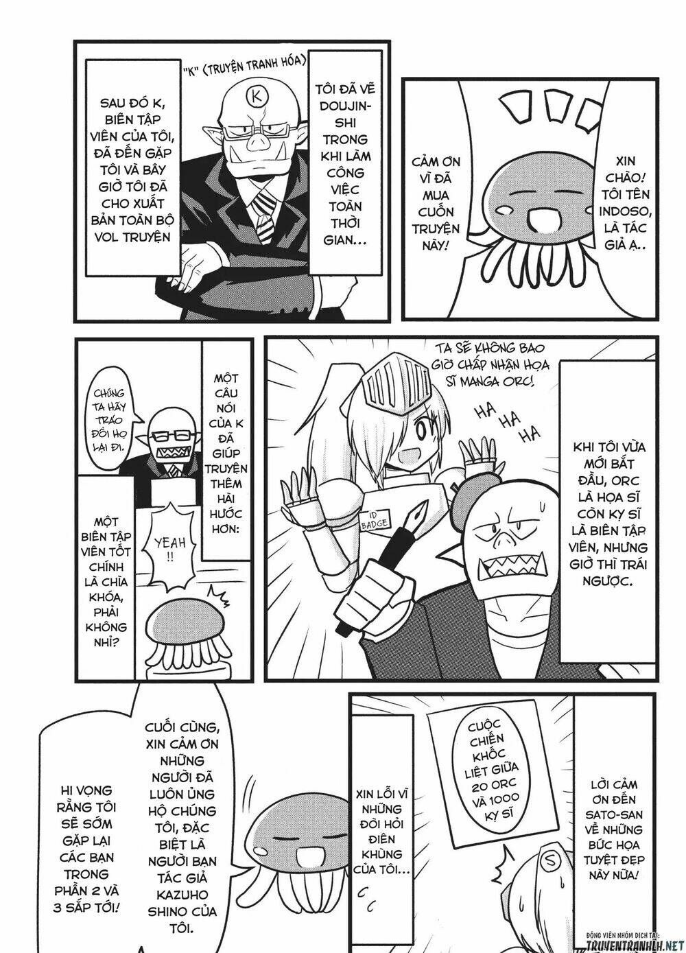 The Knight Cartoonist And Her Orc Editor - Chapter 5 - Page 28