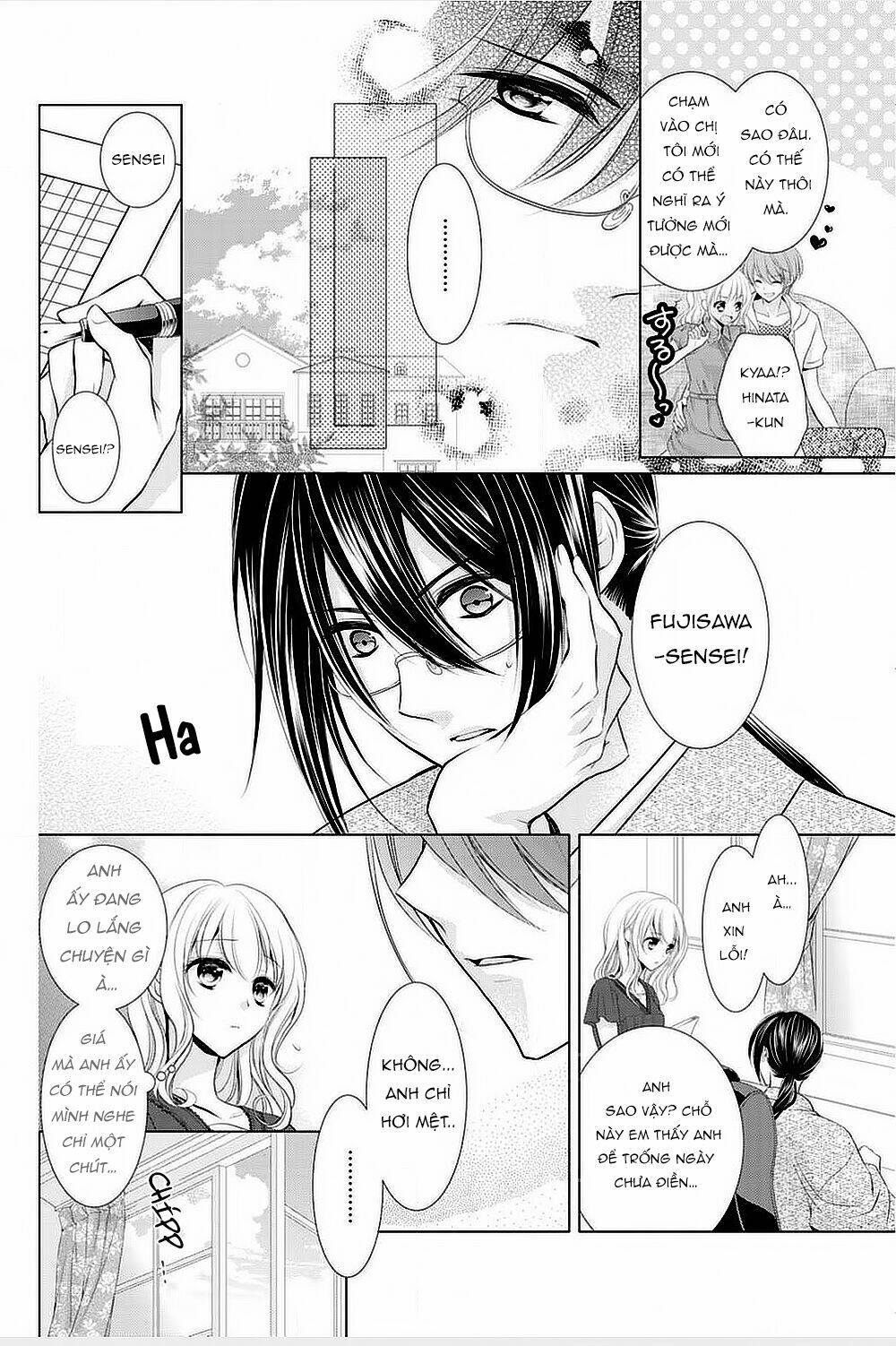 Tiểu thuyết gia gợi cảm thì thầm bên tai cô gái nhỏ - Chapter 9 - Page 9