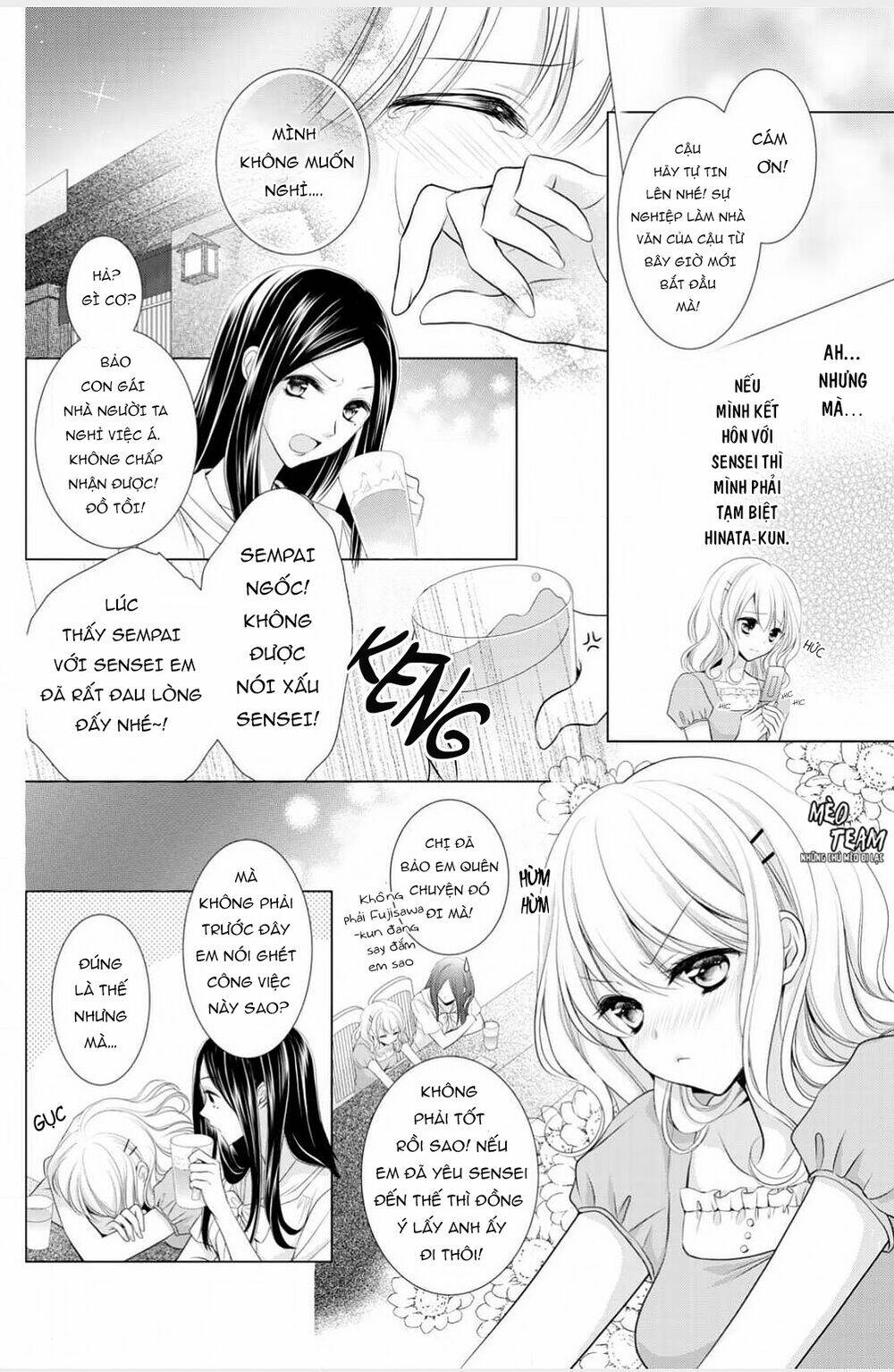 Tiểu thuyết gia gợi cảm thì thầm bên tai cô gái nhỏ - Chapter 9 - Page 13