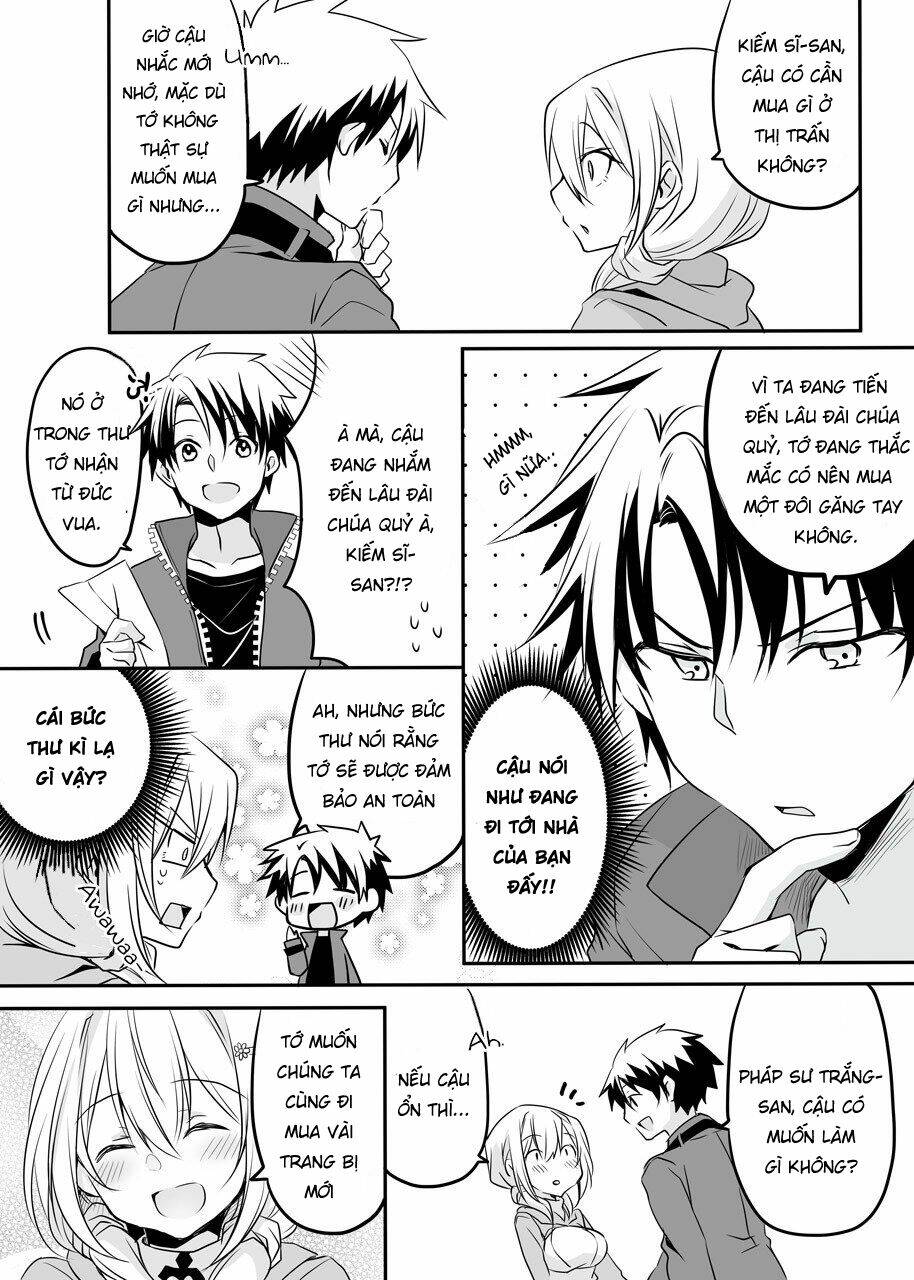 Câu truyện về cô pháp sư trắng có thể đọc trái tim của chàng kiếm sĩ - Chapter 8 - Page 3