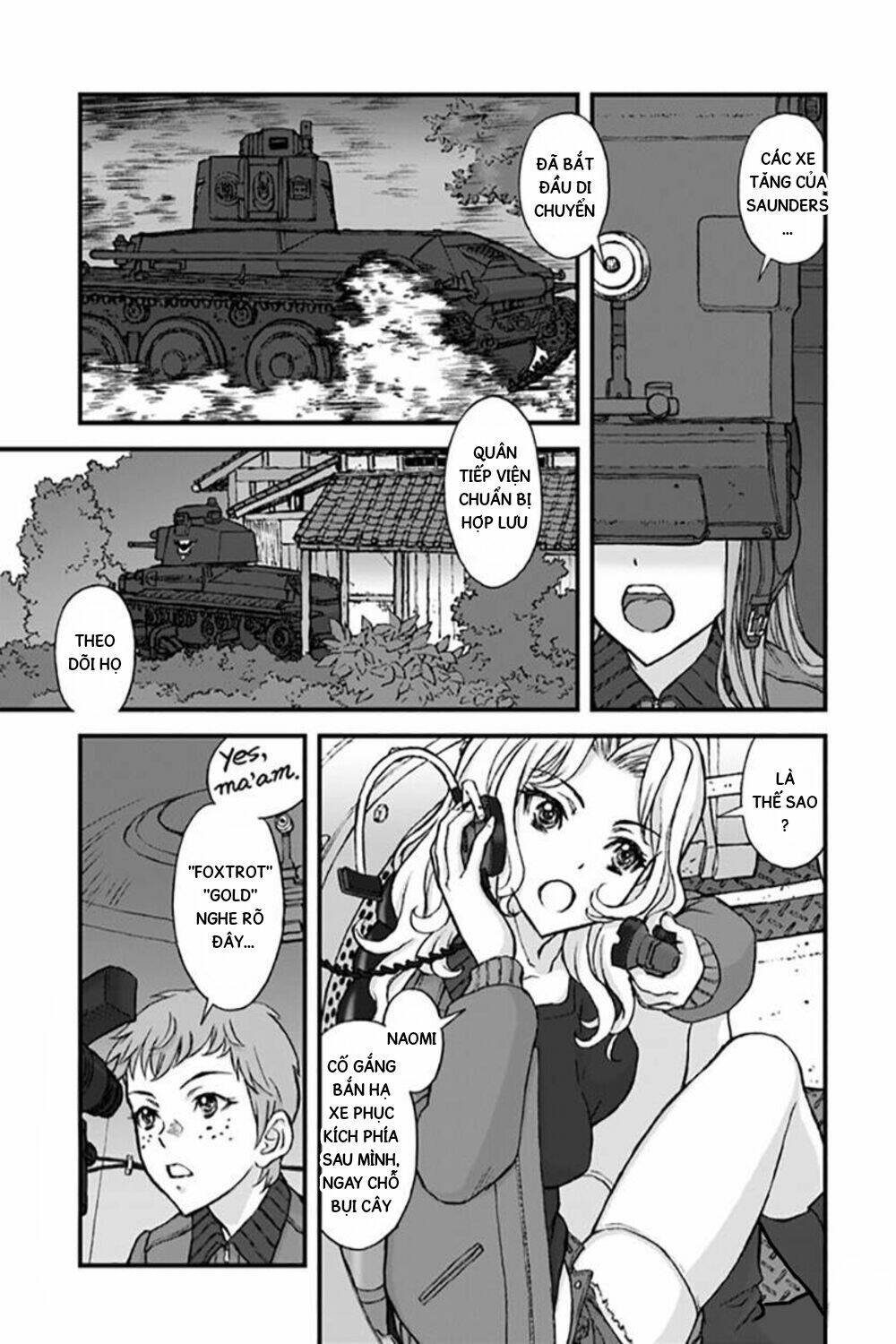 GIRLS und PANZER: The Fir Tree and the Iron-Winged Witch - Chapter 5 - Page 7