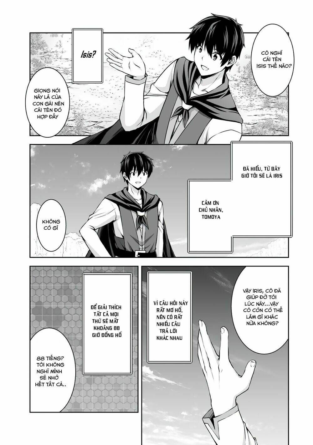 Tôi Tái Sinh Ở Thế Giới Khác Và Được Nữ Thần Tặng Toàn Skill Bá - Chapter 3 - Page 12