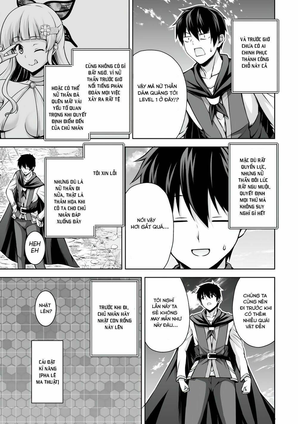 Tôi Tái Sinh Ở Thế Giới Khác Và Được Nữ Thần Tặng Toàn Skill Bá - Chapter 3 - Page 14