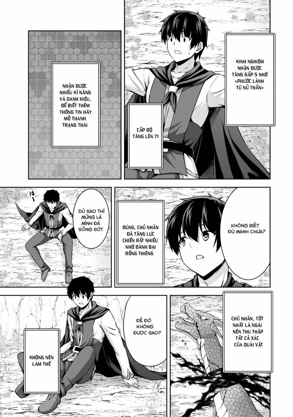 Tôi Tái Sinh Ở Thế Giới Khác Và Được Nữ Thần Tặng Toàn Skill Bá - Chapter 3 - Page 20