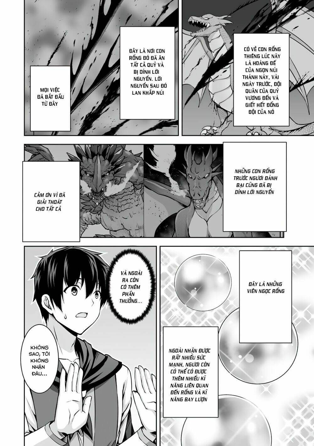 Tôi Tái Sinh Ở Thế Giới Khác Và Được Nữ Thần Tặng Toàn Skill Bá - Chapter 3 - Page 23