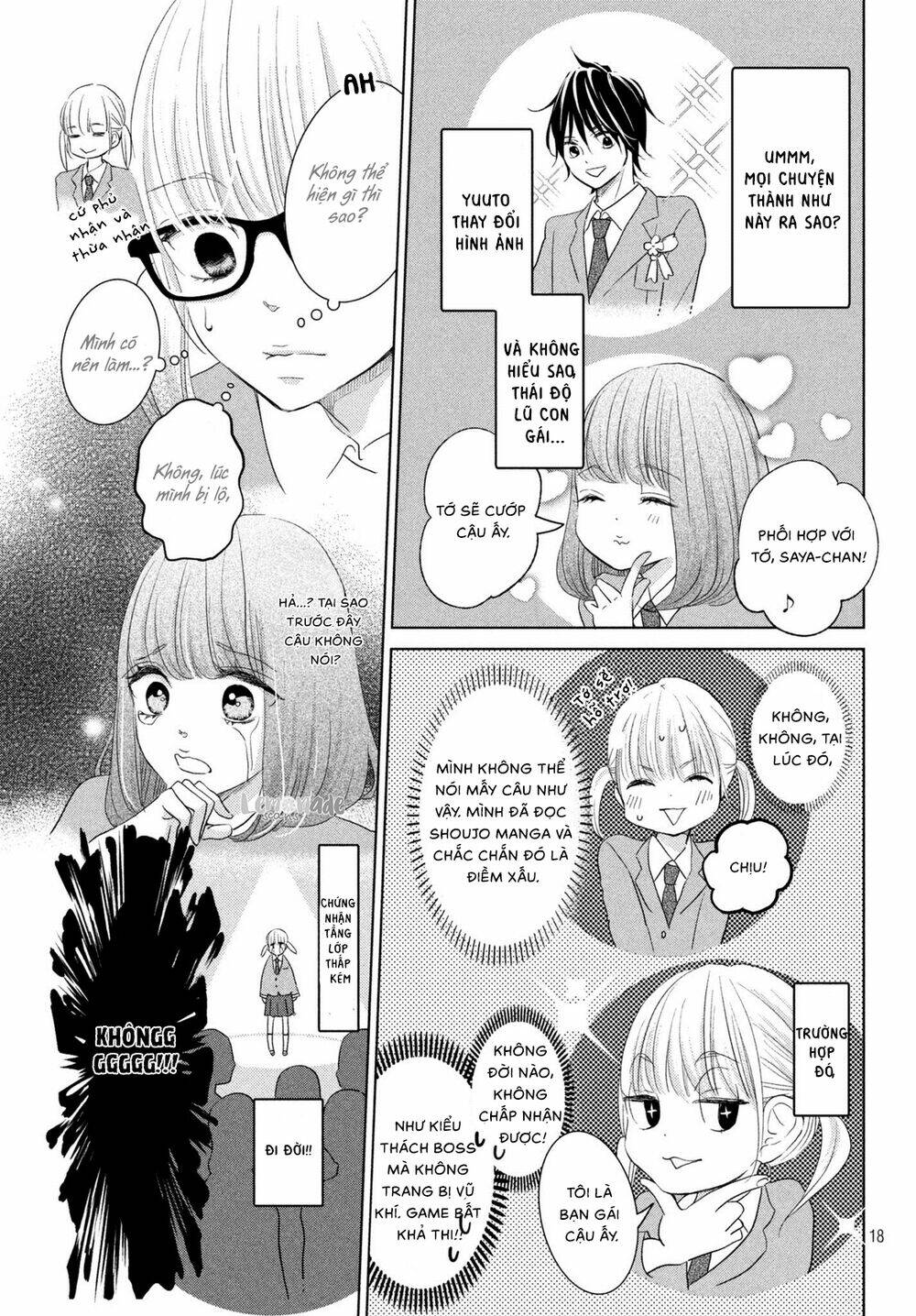 Ashita Naisho no Kiss shiyou - Chapter 1 - Page 19