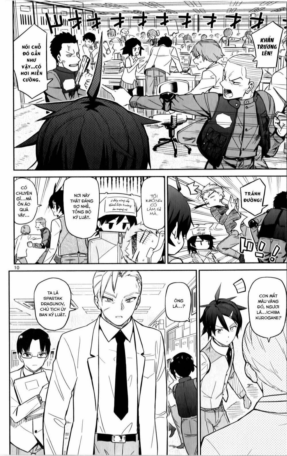 Ichiba Kurogane wa Kasegitai - Chapter 19 - Page 9