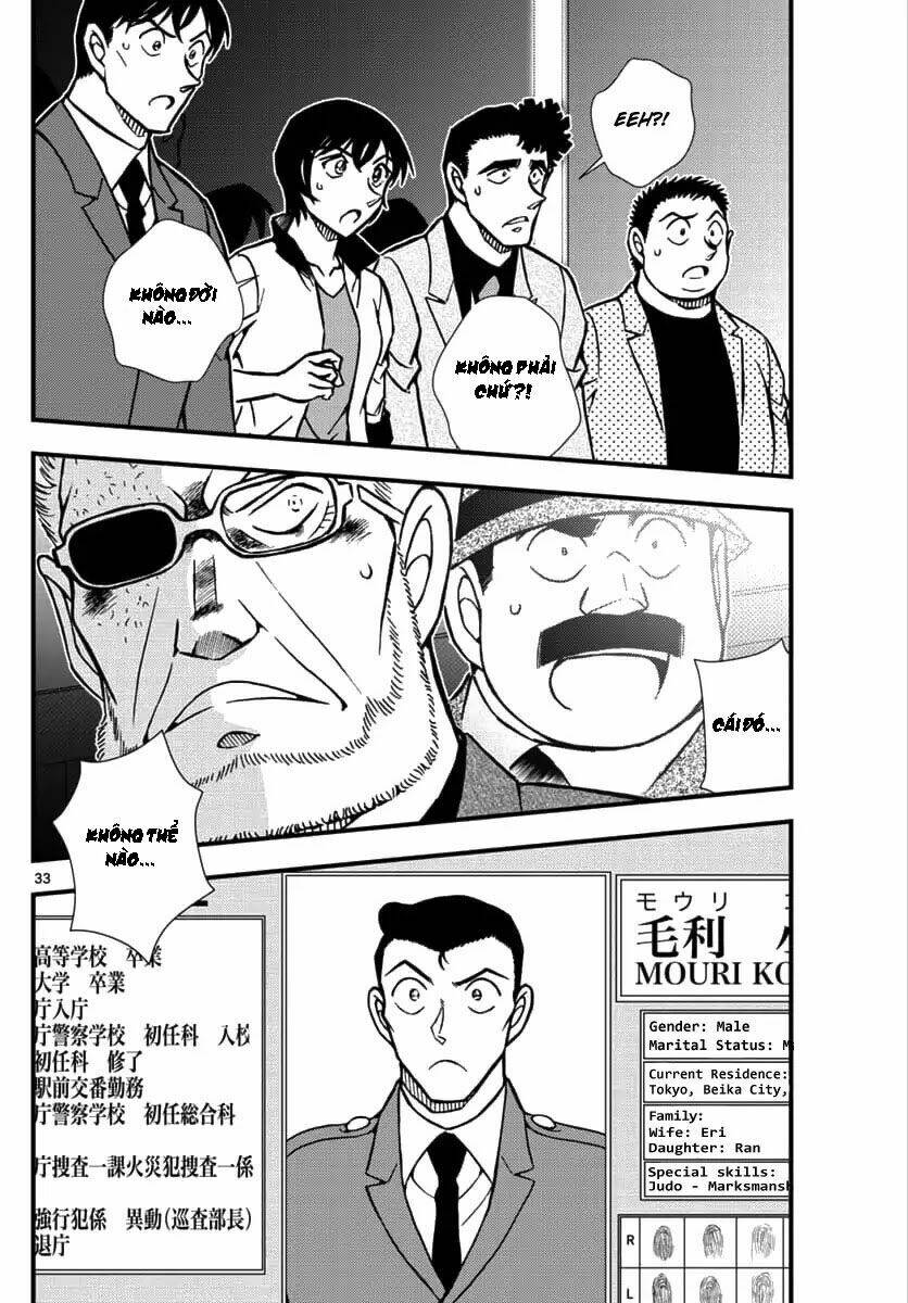 Thám Tử Lừng Danh Conan - Kẻ Hành Pháp Zero - Chapter 1 - Page 32