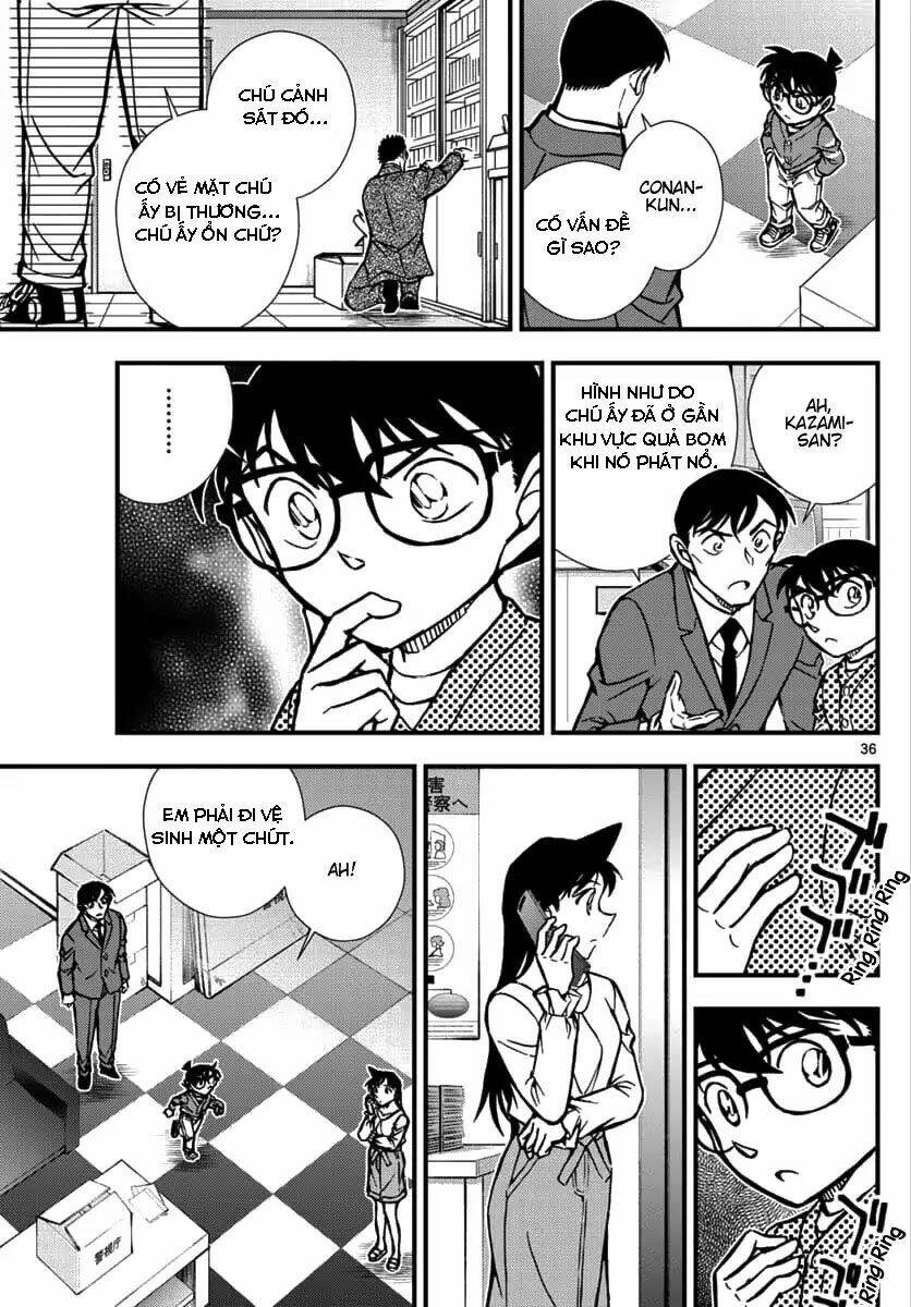 Thám Tử Lừng Danh Conan - Kẻ Hành Pháp Zero - Chapter 1 - Page 35