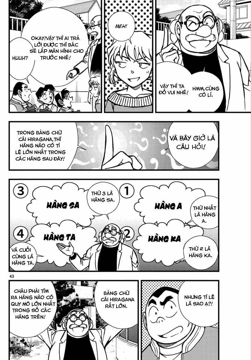 Thám Tử Lừng Danh Conan - Kẻ Hành Pháp Zero - Chapter 1 - Page 42