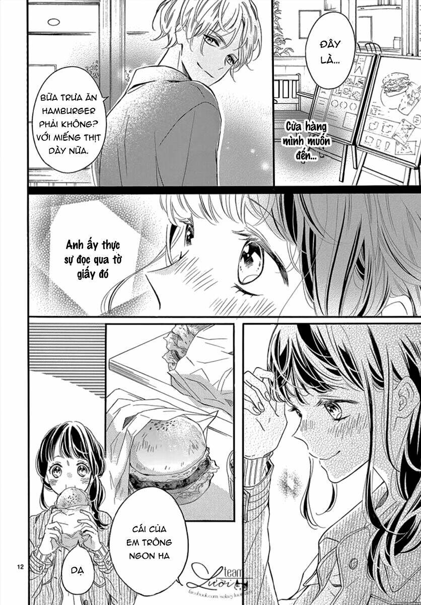 Yakkai na Hatsukoi wa... Senpai to - Chapter 3 - Page 15