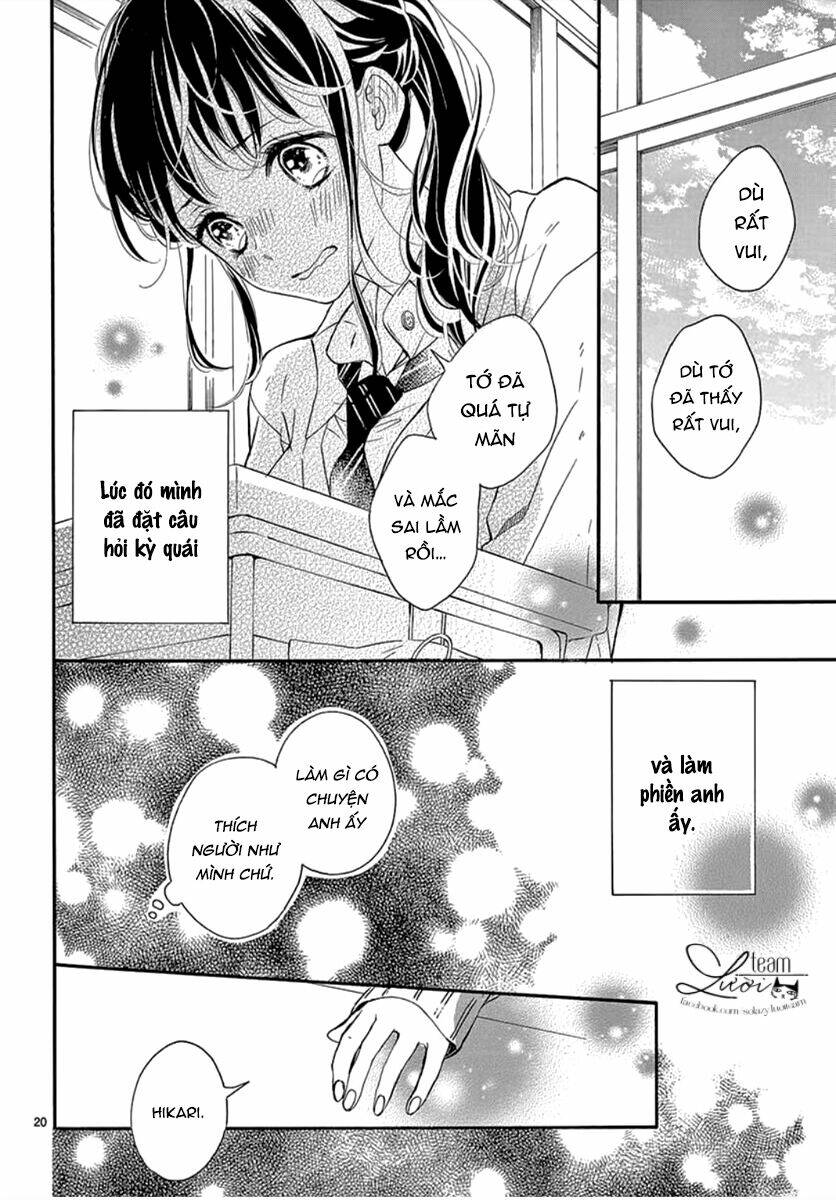 Yakkai na Hatsukoi wa... Senpai to - Chapter 3 - Page 23