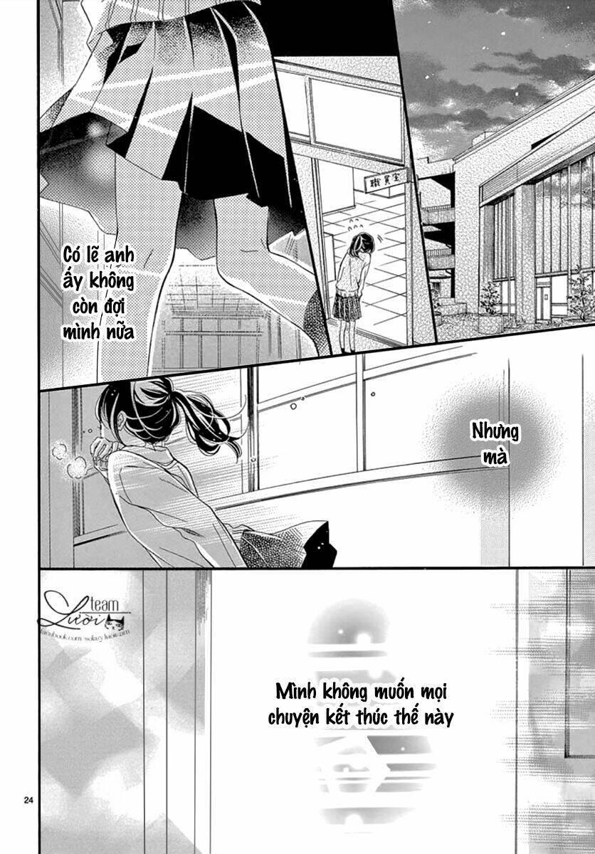 Yakkai na Hatsukoi wa... Senpai to - Chapter 3 - Page 27