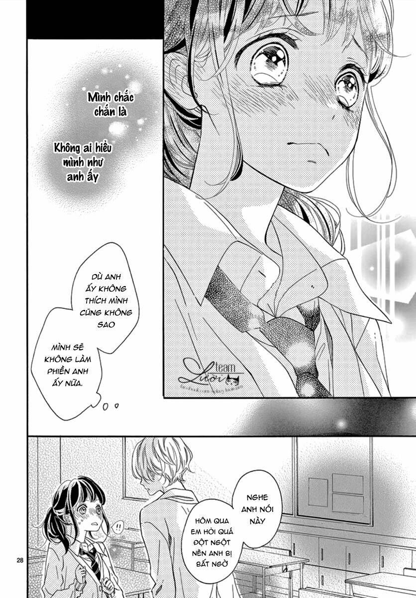 Yakkai na Hatsukoi wa... Senpai to - Chapter 3 - Page 31
