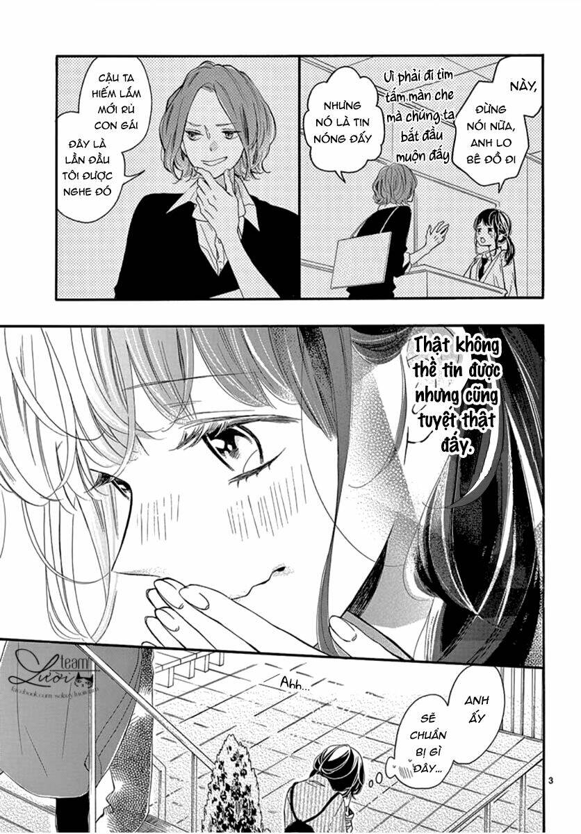 Yakkai na Hatsukoi wa... Senpai to - Chapter 3 - Page 6